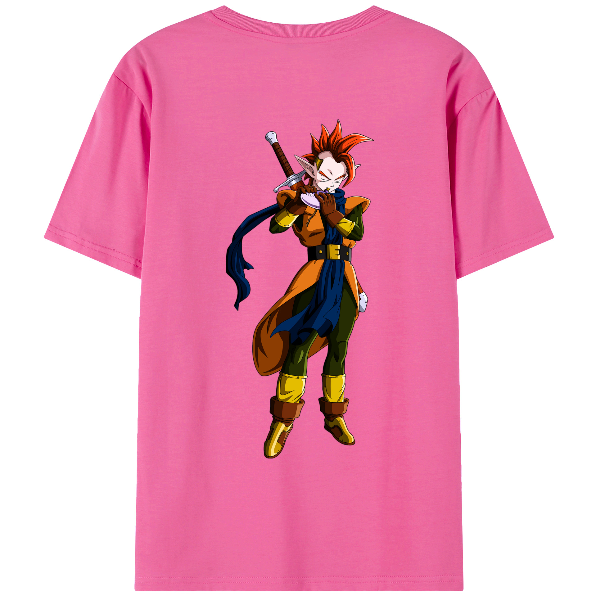 （画像用） ドラゴンボール DRAGON BALL レディース半袖Tシャツ(バックプリント)